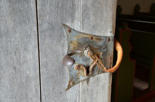 door handle door metal