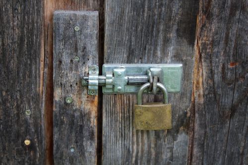 door lock wood locks to