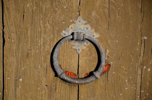 doorknocker ring iron