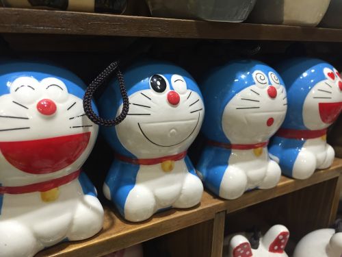 doraemon manga phone charms