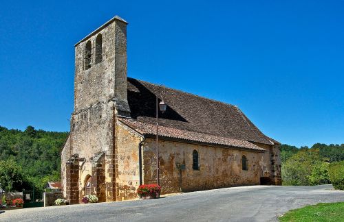 dordogne france church