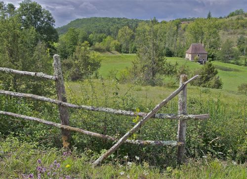 dordogne france landscape