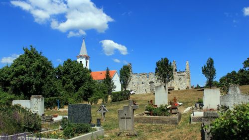 dörgicse old cemetery balaton uplands