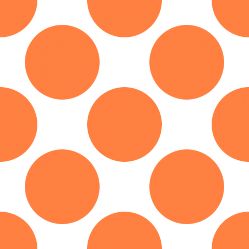 dots dotted orange