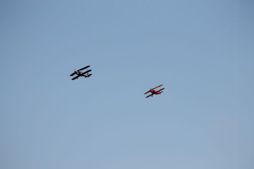 double decker aerobatics aircraft