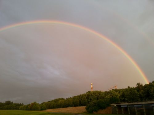 double rainbow rainbow natuschauspiel