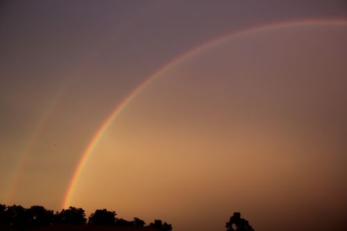 double rainbow rainbow double