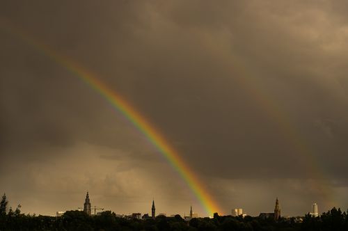 double rainbow rainbow spectrum