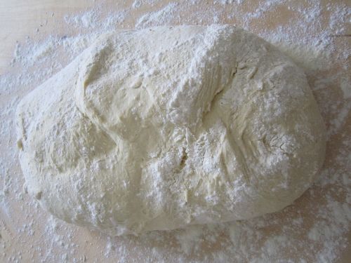 dough bake flour
