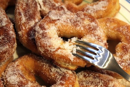 doughnuts  pastry  dessert
