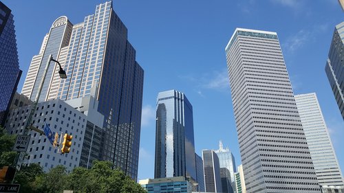 downtown  dallas  skyscraper