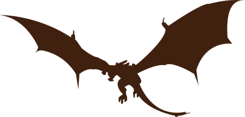 dragon silhouette monster
