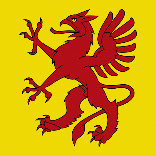 dragon crest flag