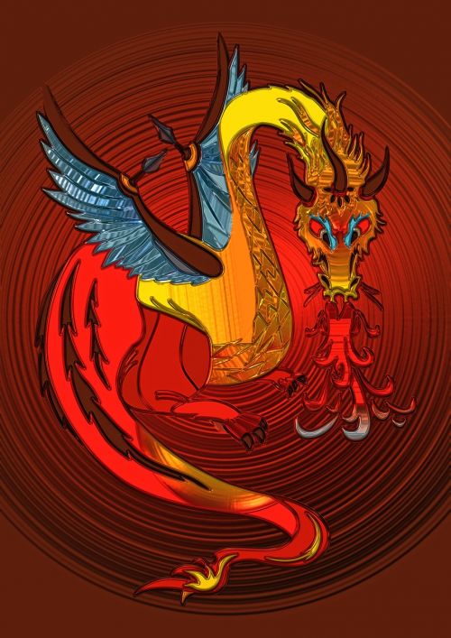 dragon metallizer art
