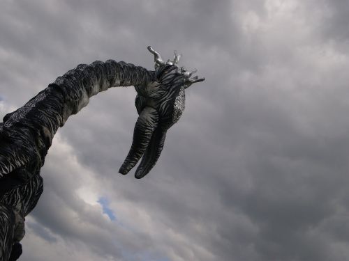 dragon creature metal