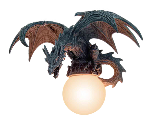 dragon fantasy lamp