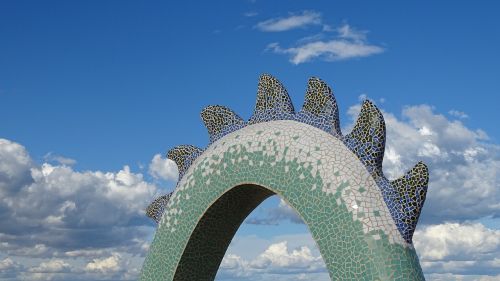 dragon beach mosaic