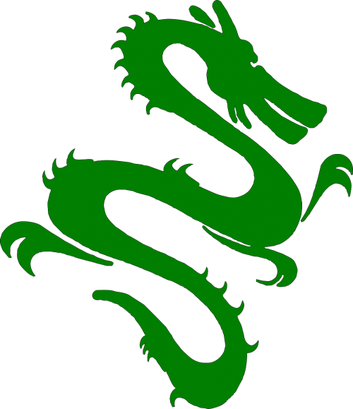 dragon chinese green