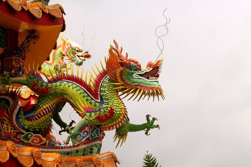 dragon  taiwan  chinese temple
