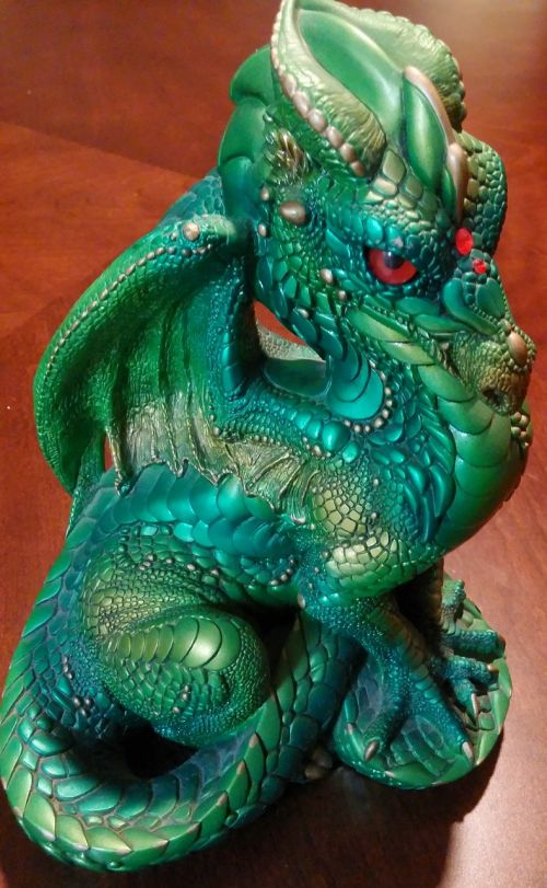 dragon green dragon mythical