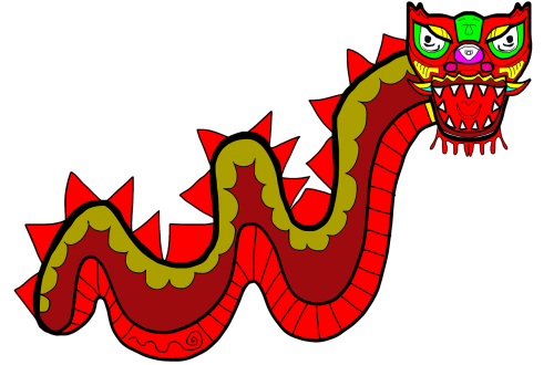 dragon china new year