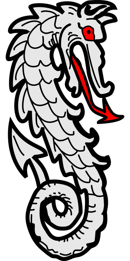 dragon heraldic element