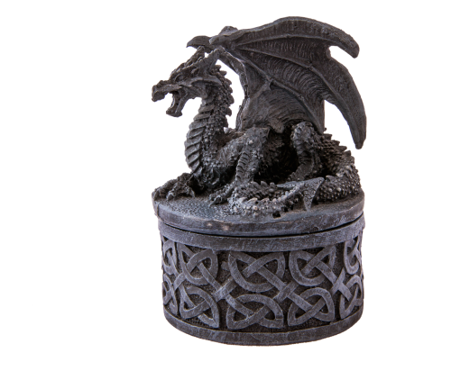 dragons jewelry box gothic