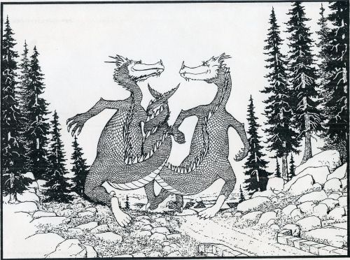 dragons love cartoon