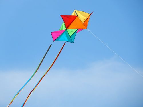 dragons kite flying fly