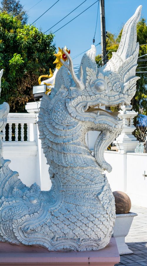 dragons white temple complex