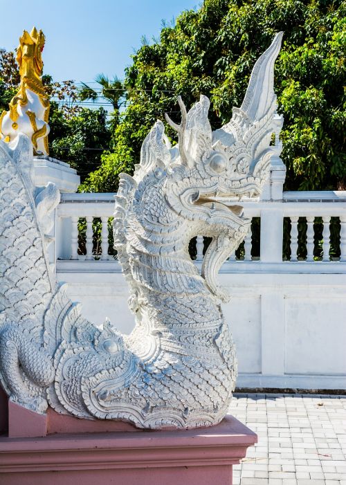 dragons white temple complex