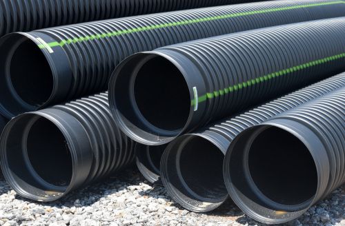 Drainage Pipes Background