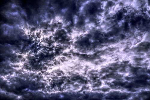 dramatic clouds drama