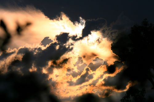 Dramatic Luminous Clouds