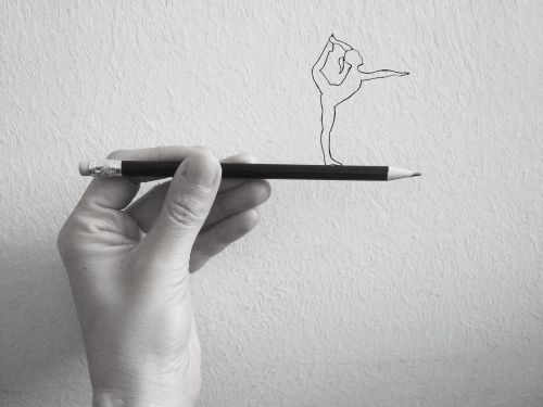 drawing ballerina dance