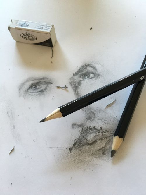 drawing art face