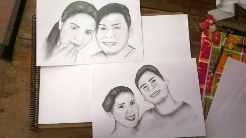 drawing graphite illustration