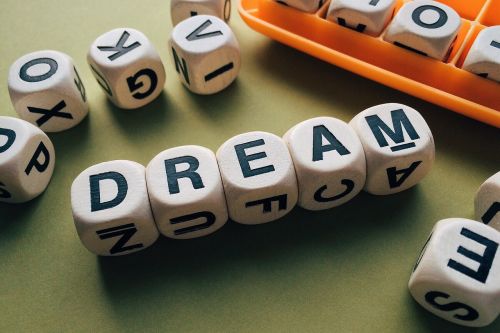 dream word letters
