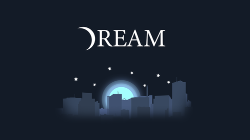 dream  logo  night sky
