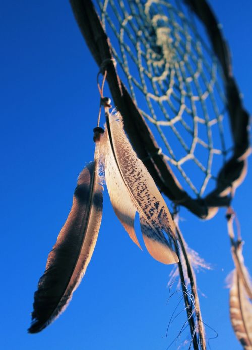 dreamcatcher sky blue