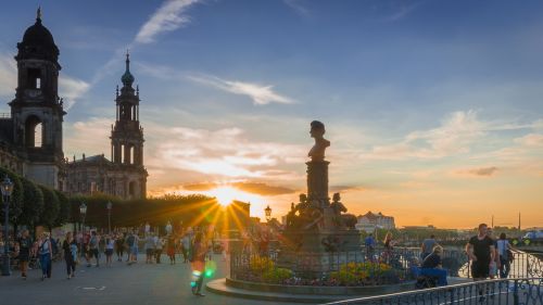 dresden church old town