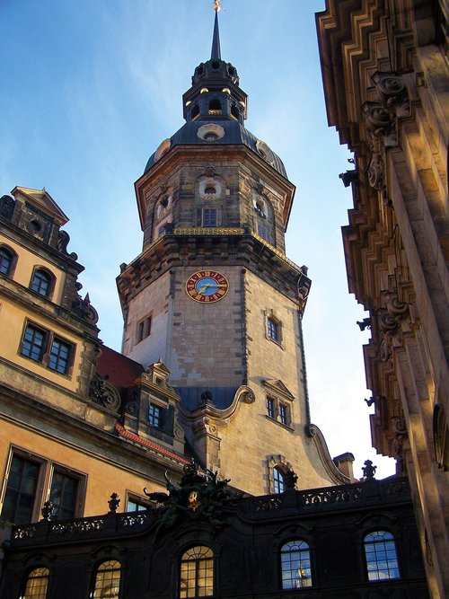 dresden  historic center  architecture