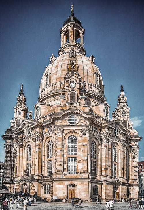 dresden  frauenkirche  architecture