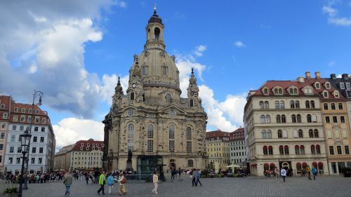 dresden frauenkirche marketplace