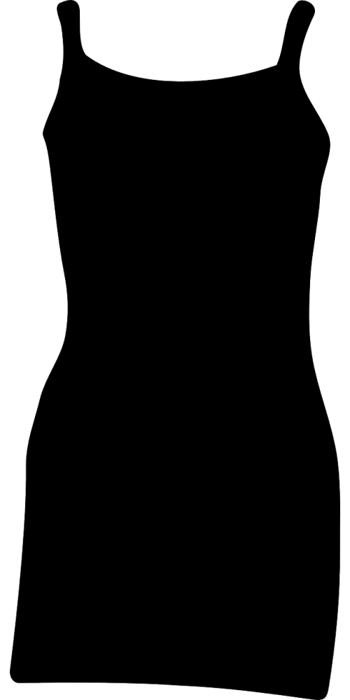 dress clothing silhouette