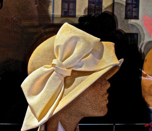 dress hat headdress bow