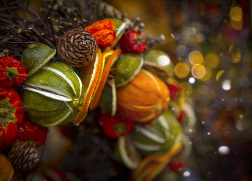 Dried Christmas Decorations