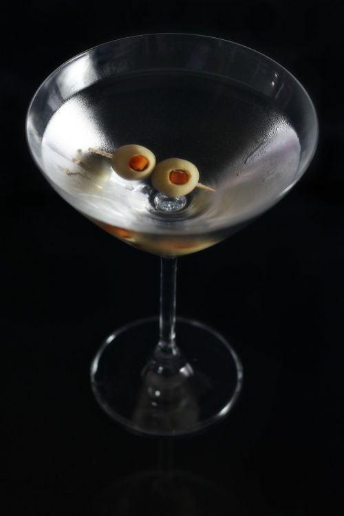 drink martini ice