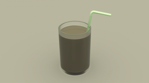 drink glass straw