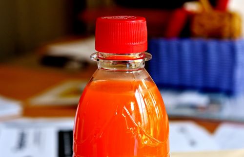 drink bottle orange